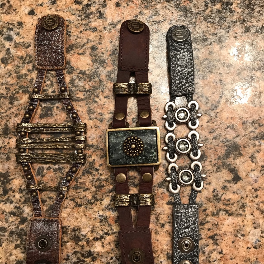 Leatherock bracelets